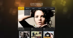 Free Photographer Portfolio WordPress Theme - John Franklin