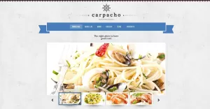 Free Seafood Restaurant Website Design for WordPress