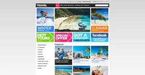 Free Travel Store OpenCart Template