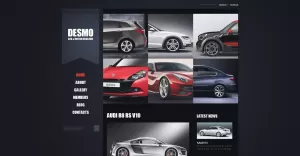 Free WordPress Template for Promoting Car Business