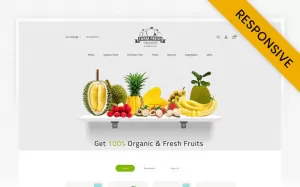 Fresh Organic Store OpenCart Template - TemplateMonster