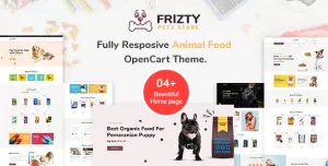 Frizty - Pet Food Store OpenCart Theme