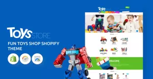 Toysstore - Fun Toys Shop Shopify Theme - TemplateMonster