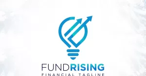 Fund Rising Business Idea Logo