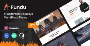Fundu - Religious WordPress Theme + RTL