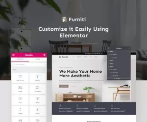 Furniti - Furniture & Home Decor Store Elementor Pro Template Kit