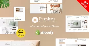 Furnitru - Furniture Store Shopify Theme - TemplateMonster