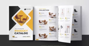 Furniture Catalog Layout Design