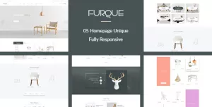 FURQUE - Creative Multiconcept Furniture Store PSD Template
