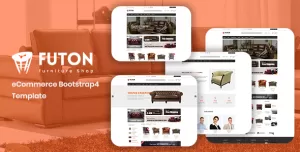 Futon - Furniture Shop eCommerce HTML Template