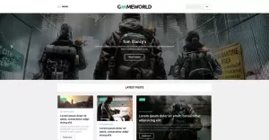 Gameworld WordPress Theme