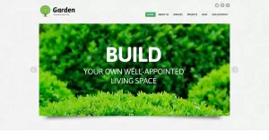 Garden Design Responsive Joomla Template - TemplateMonster