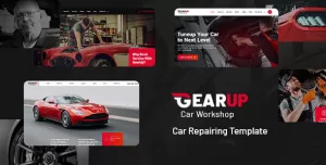 Gearup - Car Repairing HTML Template