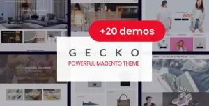 Gecko - Responsive Magento 2 Theme  RTL supported