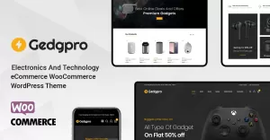 Gedgpro - Electronics and Mobile WooCommerce Theme