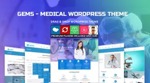 Gems - Medical & Business WordPress Theme