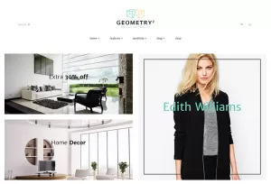 Geometry - Interior Design & Furniture Shop WordPress Theme