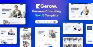 Gerow - Business Consulting NextJS Template