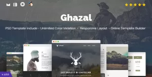 Ghazal - Responsive Email and Newsletter Template