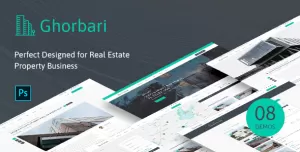Ghorbari - Real Estate PSD Template