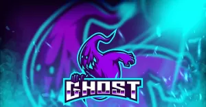 Ghost Esport Logo Template