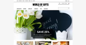 Gift Shop ZenCart Template