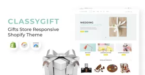 Gifts Store Responsive Shopify Theme - TemplateMonster