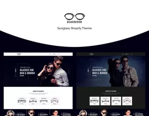 Glassesco - Goggles Shop Shopify Theme - TemplateMonster