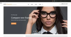 Glassini - Glasses Store Responsive PrestaShop Theme