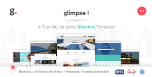 Glimpse Multipurpose Directory Template
