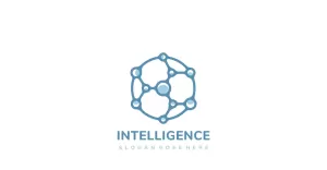 Globe Technology Intelligence Logo Template - TemplateMonster