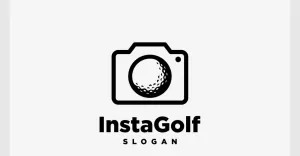 Golf Photography Club Sport Logo