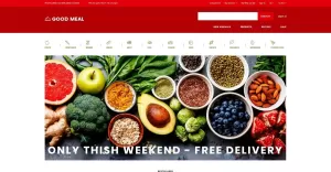 Good Meal - Food Store Multipage Creative OpenCart Template