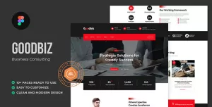 Goodbizz - Business Consulting Figma Template