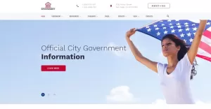 Government - Official City Government Multipage HTML Website Template