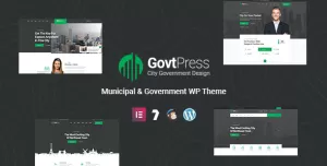 GovtPress - Municipal and Government WordPress Theme + RTL