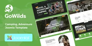 Gowilds - Travel & Tour Booking Joomla Template