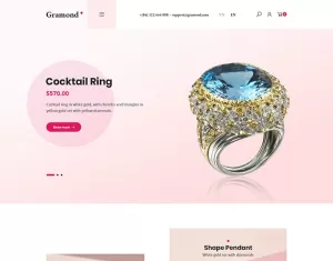 Gramond - Jewelry Shop WooCommerce Theme - TemplateMonster