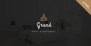 Grand-Hotel  Hotel & Resort HTML Template