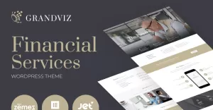 Grandviz - Financial Company Premium Elementor WordPress Theme