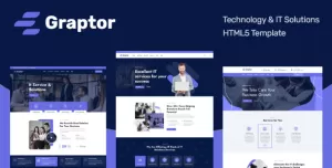 Graptor - Technology & IT Solutions HTML5 Responsive Template