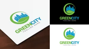 Green - City Logo Template - Logos & Graphics