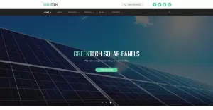 Green Tech Website Template