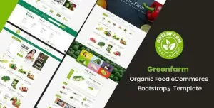 Greenfarm - Organic Food Shop HTML Template
