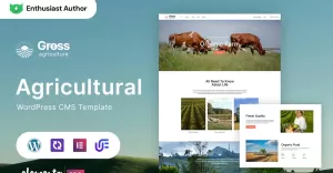 Gross -   Agriculture & Farm WordPress Elementor Theme
