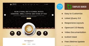 Ground Coffee - Responsive OpenCart Theme for eCommerce