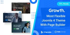Growth - Responsive Multi-Purpose Joomla 5 Template