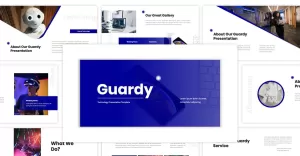 Guardy - Technology - Keynote template - TemplateMonster