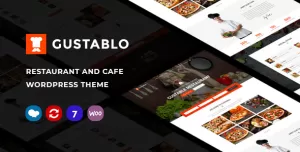 Gustablo  Restaurant & Cafe Responsive WordPress Theme