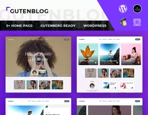 GutenX : Personal Blog WordPress Theme - TemplateMonster